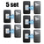 Magnetic Door Catch Invisible Hidden Closet Furniture (Black)