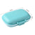 Portable Pill Storage Box 8 Grids for Tablets (Blue)