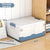 Extra Large Foldable Storage Box with Lid (Blue)