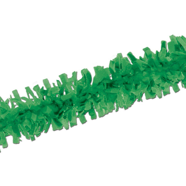 Green Tissue Festooning Pack of 12 for Party Decorations