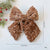 Elegant Holiday Tree Topper Decorative Accent (Coffee)