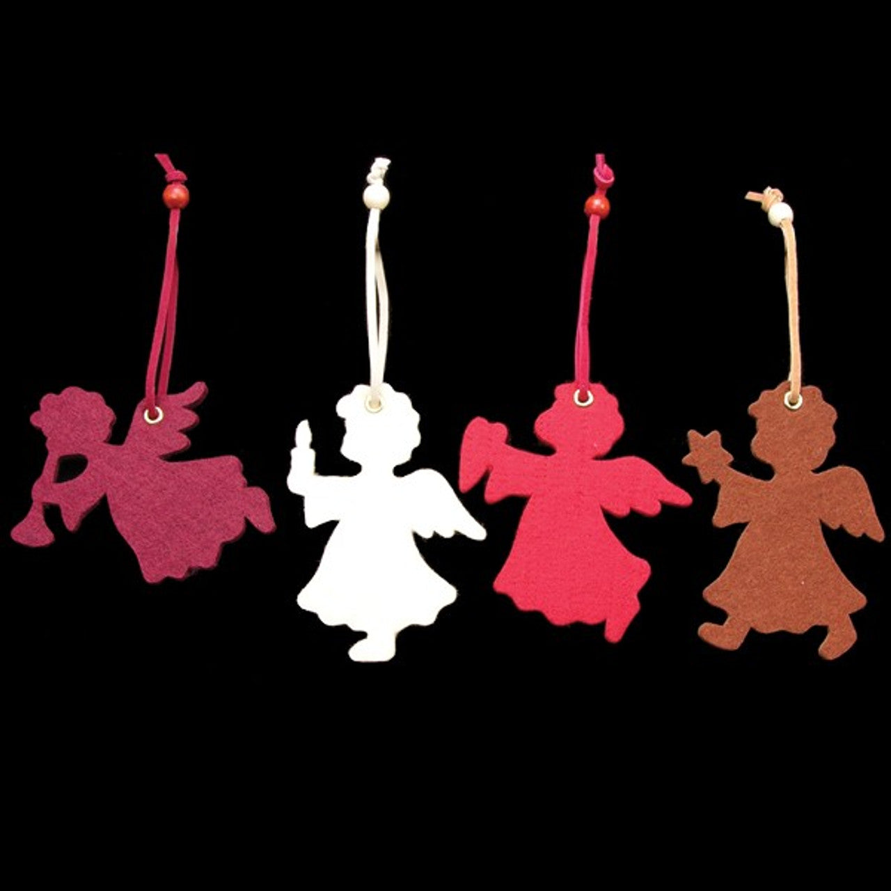 24PCS Angels Hanging Ornaments Assorted Colors