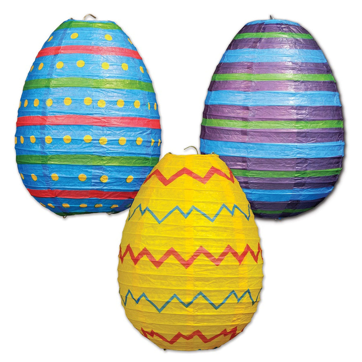 Easter Egg Lantern Party Decorations 10&quot; (Pack of 18)
