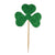 Green St Patricks Shamrock Picks 288 Count