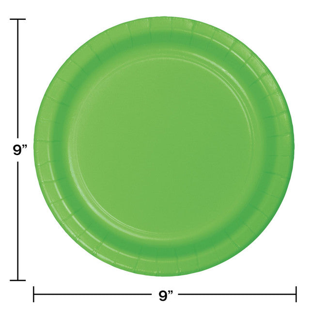 Green Disposable St. Patrick's Day Plates 9" Pack of 96