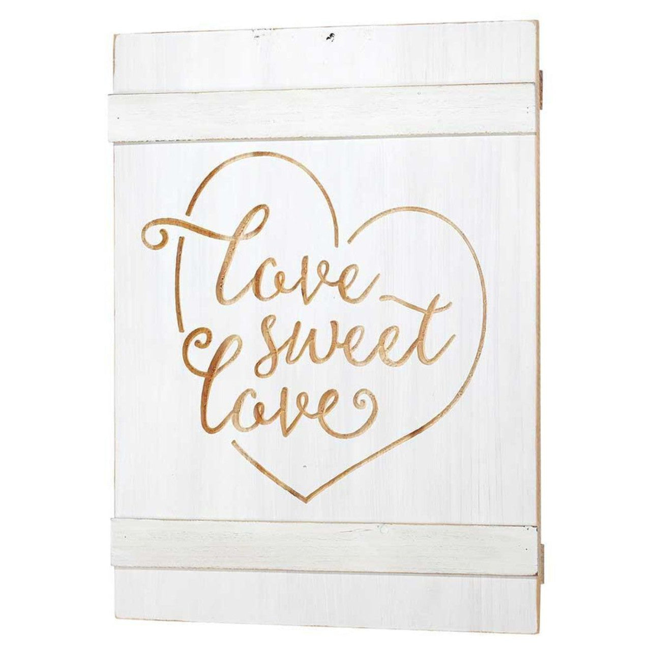 Love Sweet Love Wall Plaque Romantic Wall Art for Home Decor