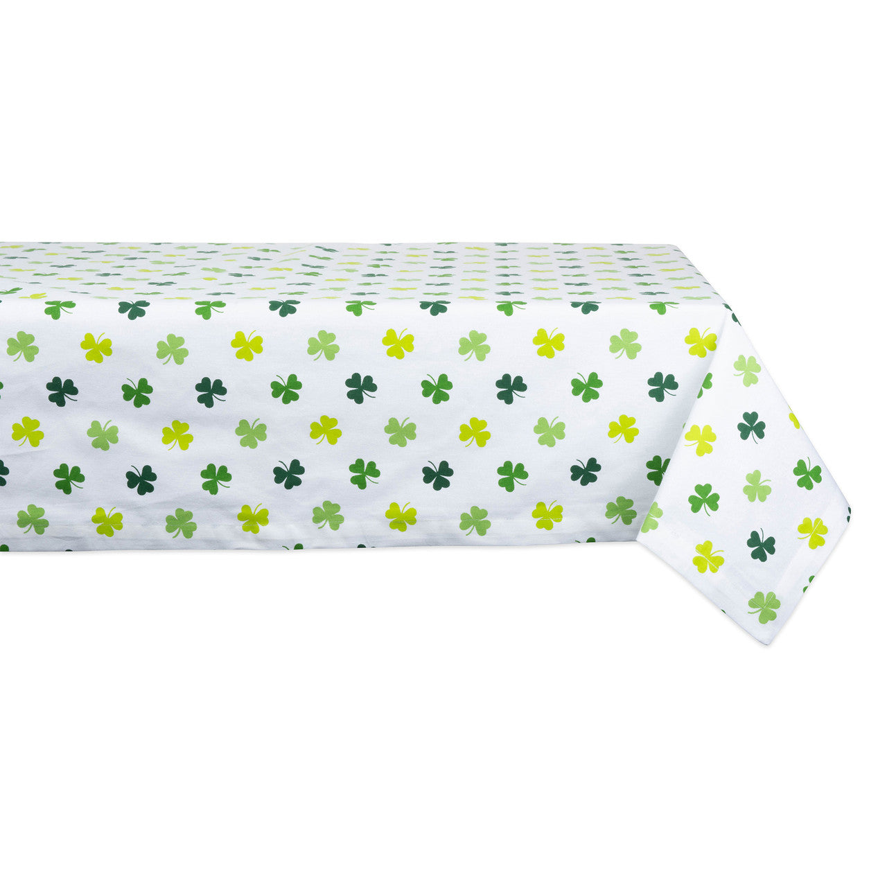 Table Cover St. Patrick's Day Tablecloth 84"  Shamrock Shake