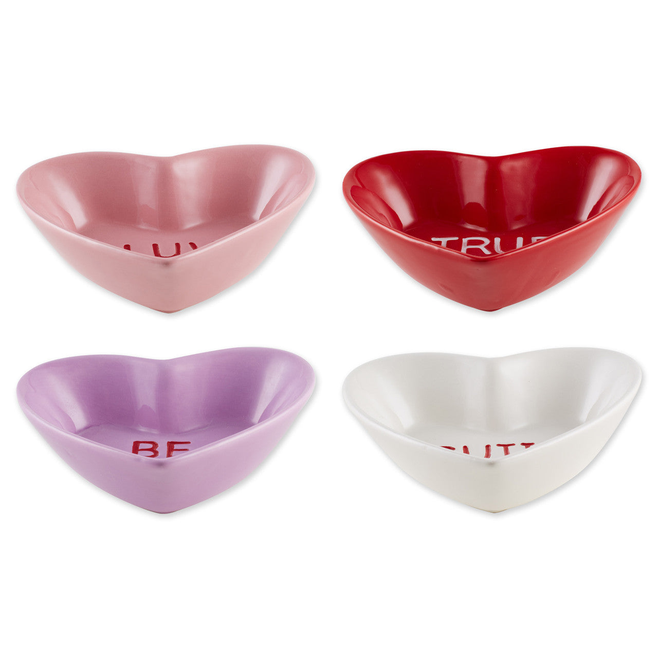 Set of 4 Decorative Candy Bowls for Home Decor