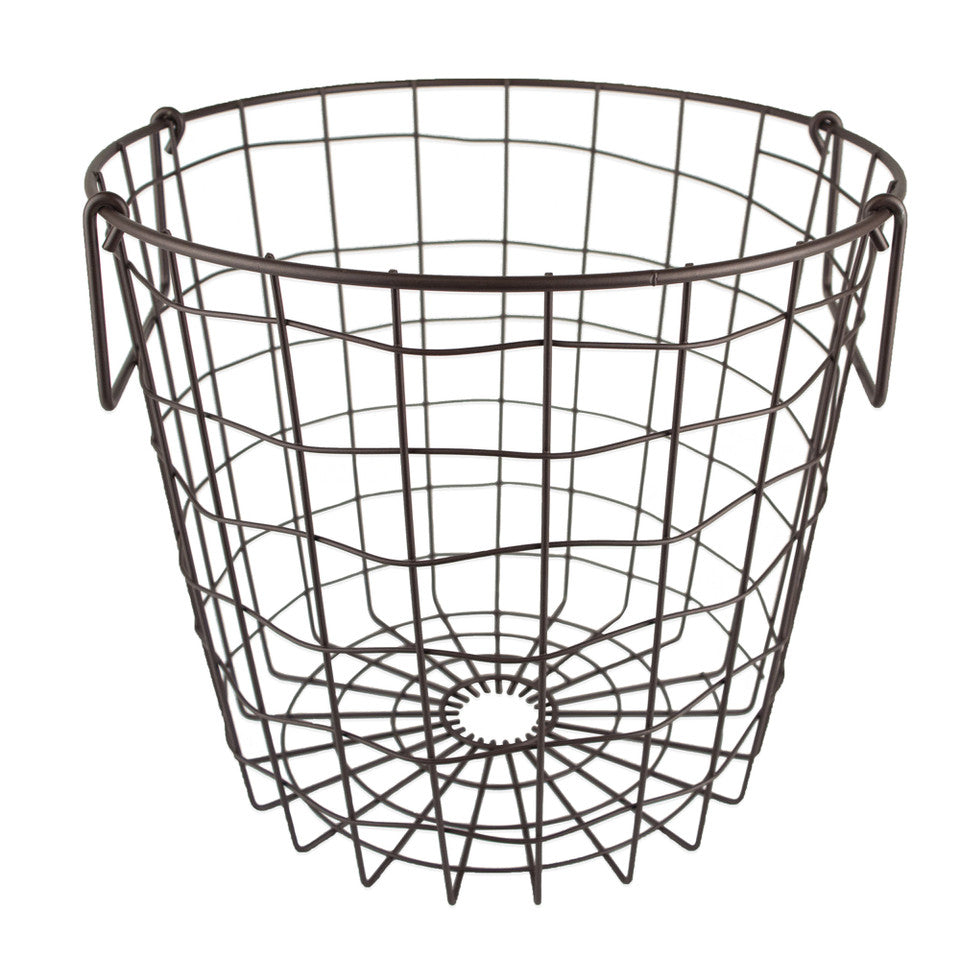 Bronze Storage Basket for Home Decor