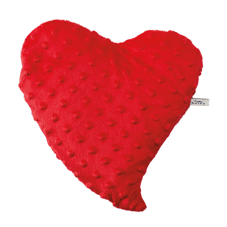 6" Red Heart Personal Body Care Essentials Bucky Heartwarmer Small Pillow