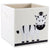 Zebra Themed Cube 13" Storage Basket