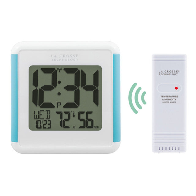 Bathroom Atomic Digital Cube Clock 5.12"