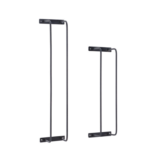 Industrial Iron Bathroom Towel Rack 30&quot; Set of 2