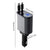 Retractable 86W Car Charger iOS Type C Fast Charging on the Go Car Charger