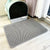 Double Layer Cat Litter Mat Waterproof Washable Mat (Gray, 30x30cm)
