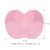 Silicone Makeup Brush Cleaner Pad Deep Cleaning Scrubber Mat (Pink)