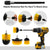 Drill Brush Cleaning Kit 5 Pieces Multi-Surface Power Scrubber Attachments