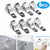 8 Pcs Stainless Steel Tablecloth Clamps Windproof Table Cloth Clips