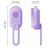 USB Rechargeable Cat Dog Grooming Comb With Electric Water Spray (Purple)