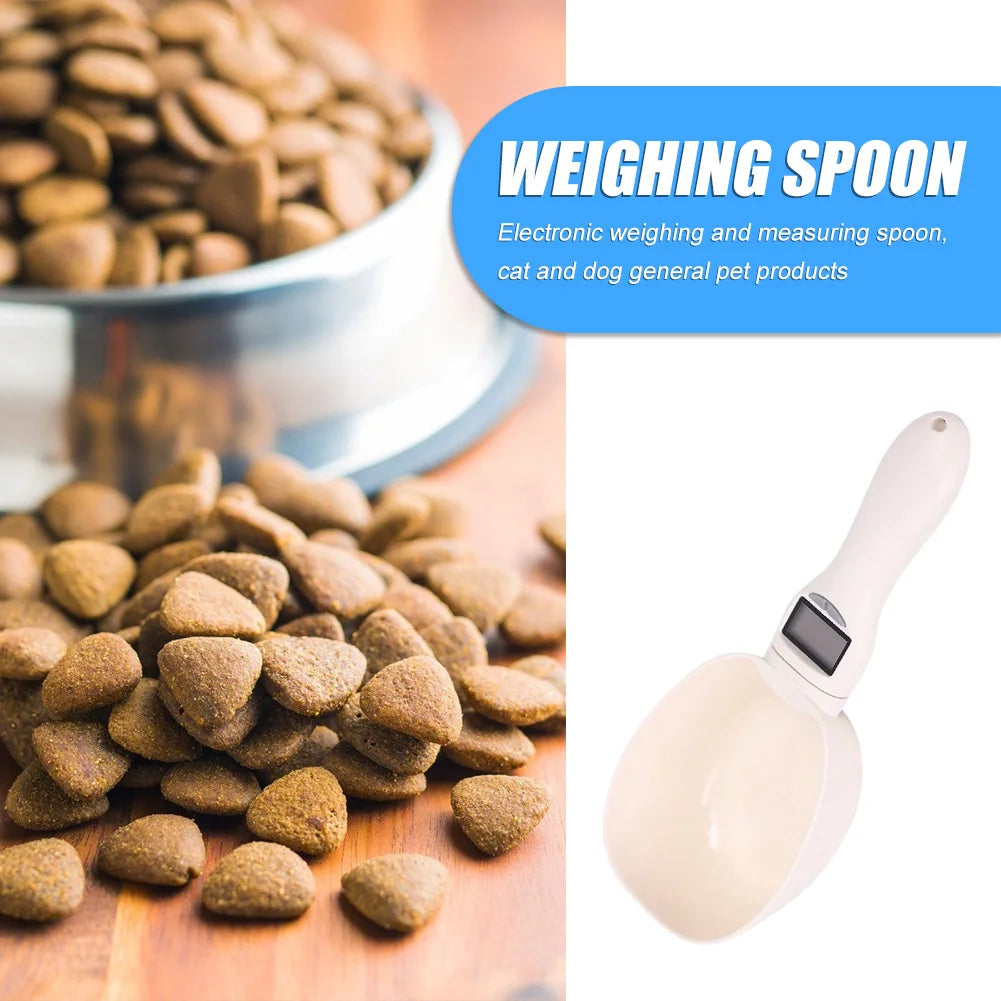 Digital Pet Food Scale & Spoon for Pet Feeding Food Weight