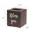 Decorative Wooden Tissue Box Cover for Home Decor