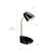 Adjustable Gooseneck Desk Lamp Organizer Stand 18.5" (Black)
