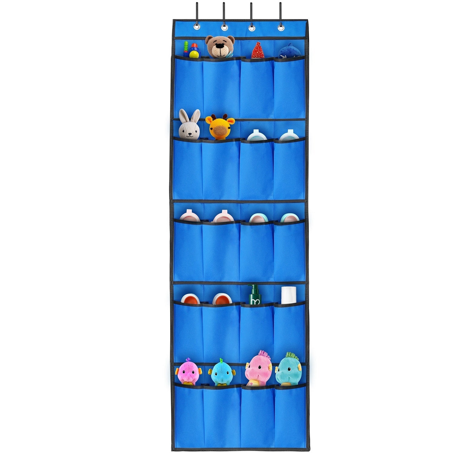 Hanging Shoe Organizer Over Door 20 Pocket 5 Tier