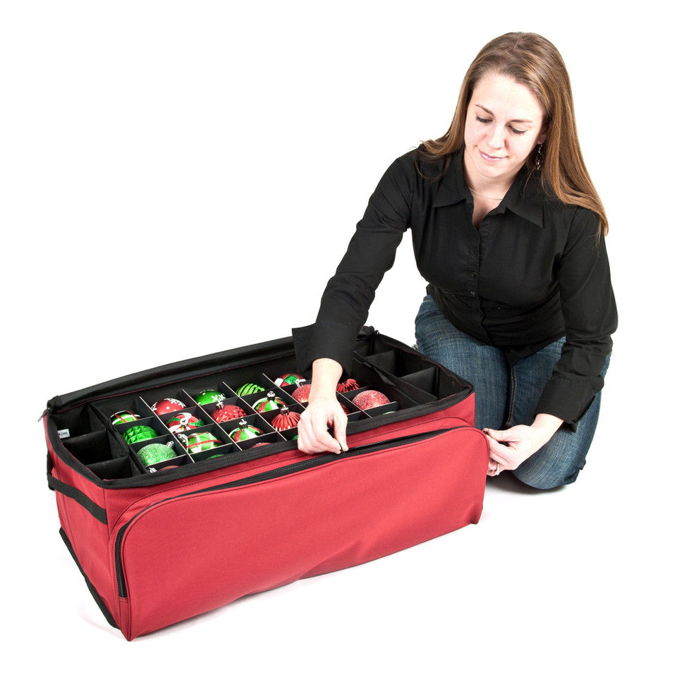 Christmas Ornament Pro Storage Bag with 3 Trays
