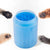 Dog Foot Cleaning Brush Wash Cup, Waterproof Reusable Pet Wash Cup, Small (Blue)