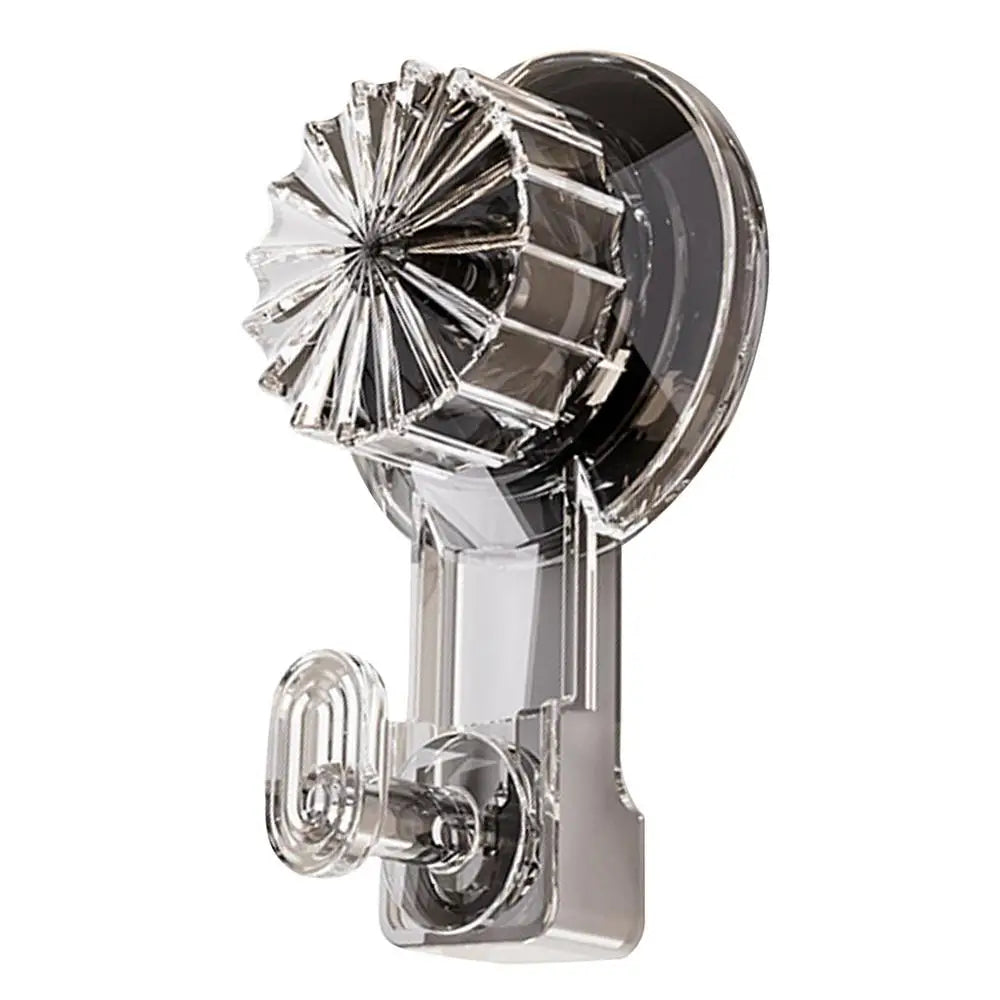 Heavy Duty Suction Cup Hooks Waterproof Storage Hangers for Bathroom and Kitchen (Gray)