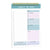 Undated Daily To-Do List Notebook for Work Home (Green)
