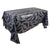 Halloween Plastic Tablecloth Bat for Festive Home Decor (Gray)