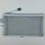 Mesh Pencil Pouch Transparent with Large Storage for Students (Gray)