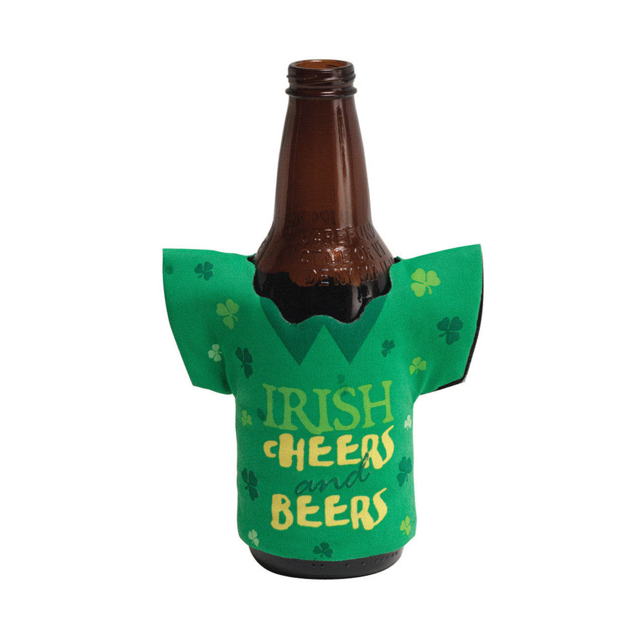 St Patricks Day Drink Holder 7.25" Green and Yellow 12 Pack