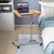 Laptop Desk Adjustable With Stand Holder And Wheels