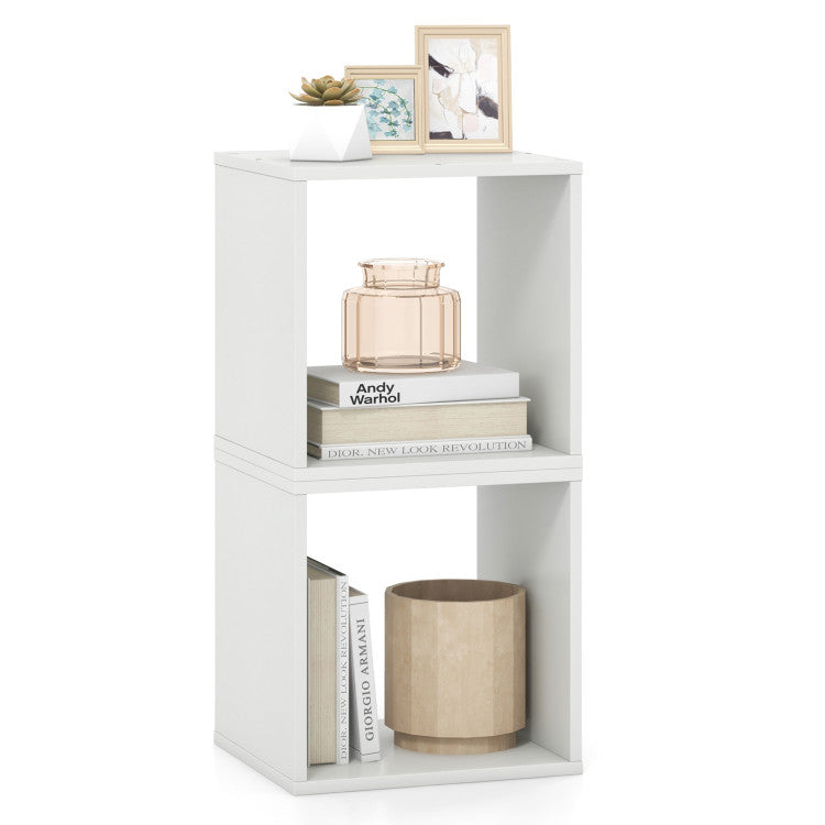 Set of 2 Living Room Cube Storage Organizers