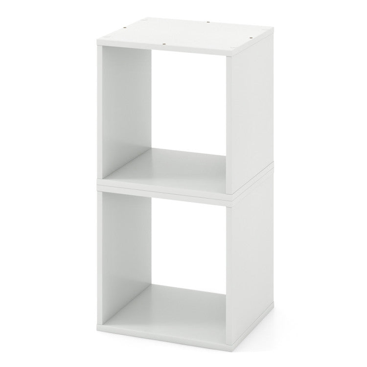 Set of 2 Living Room Cube Storage Organizers