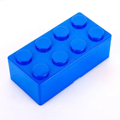 Building Blocks Storage Box for Jewelry and Sundries (Blue)