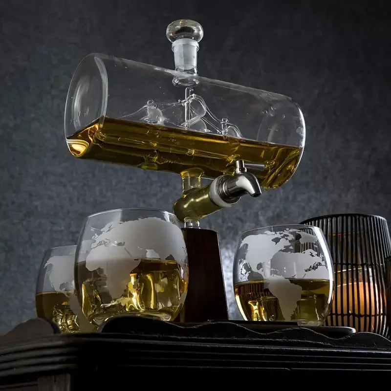 Smooth Sailing Decanter Set (5-Piece)