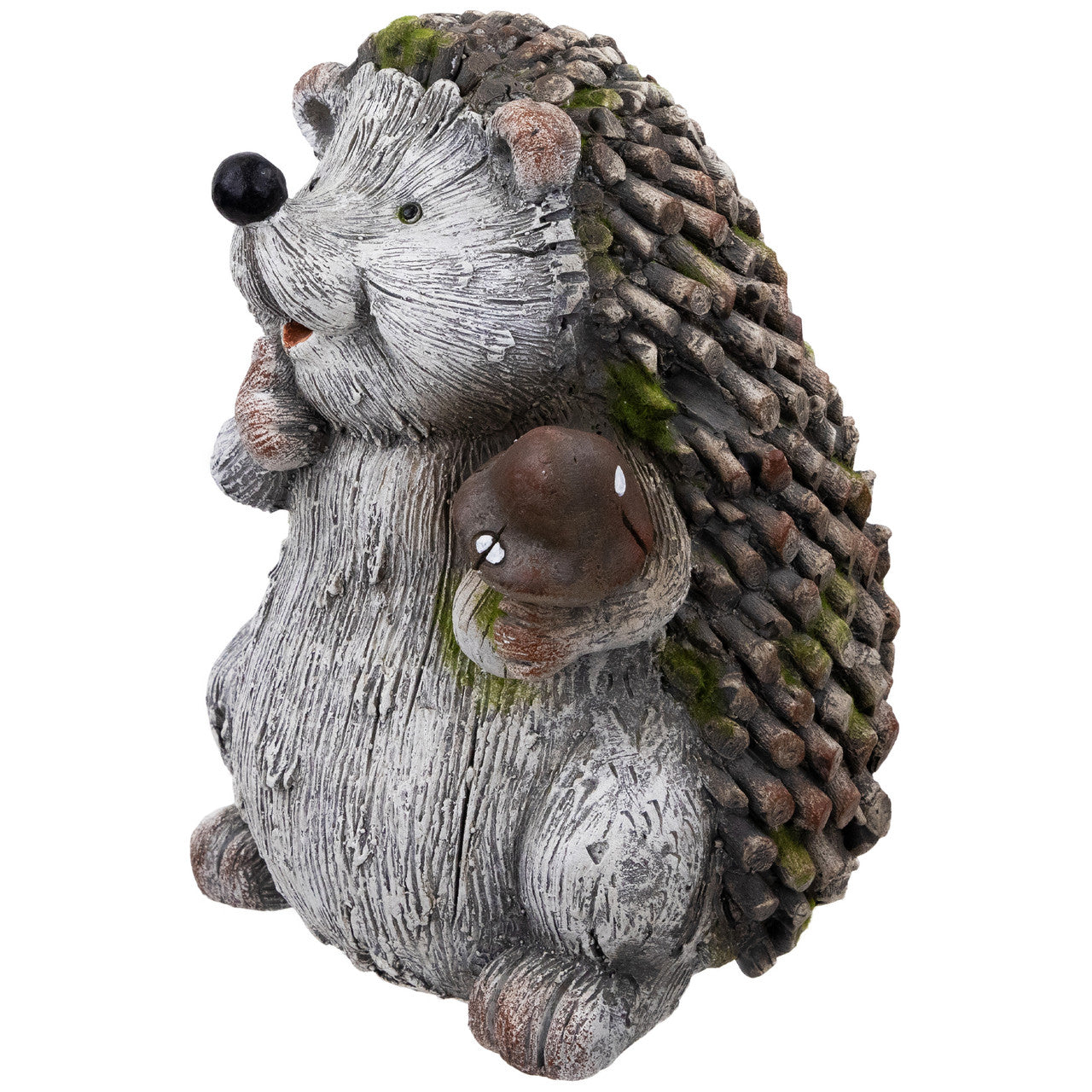 Hedgehog with Mushroom Outdoor Garden Statue for Outdoor Decoration