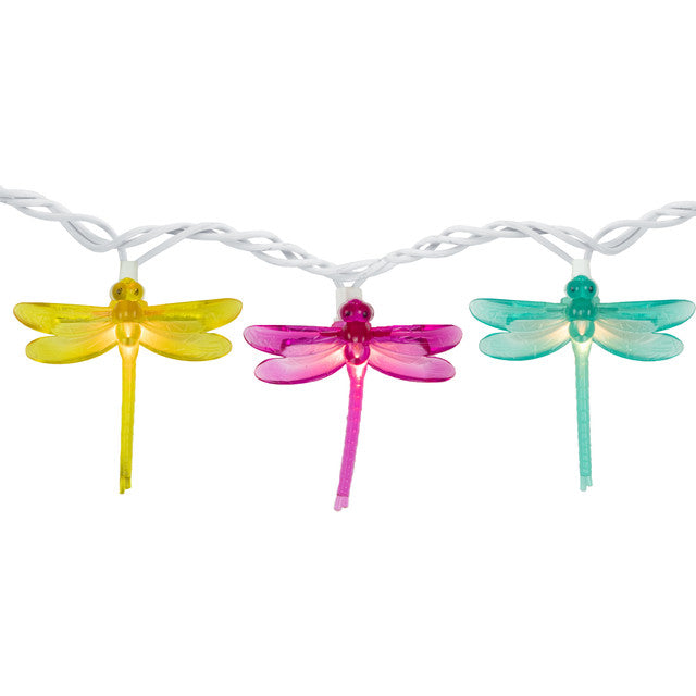 Dragonfly String Lights 7.25FT for Outdoor Decorations