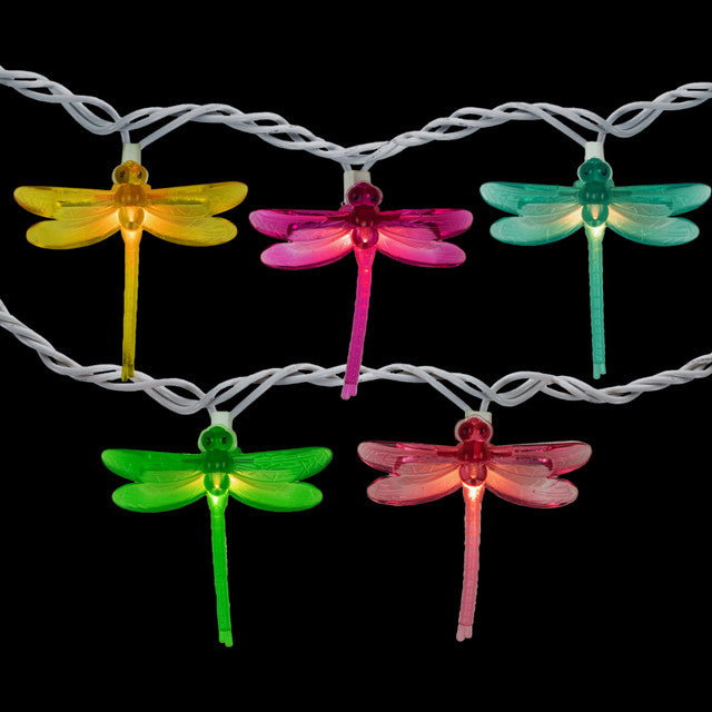 Dragonfly String Lights 7.25FT for Outdoor Decorations