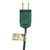 Green C7 Christmas Light Set 25CT with 24FT Green Wire