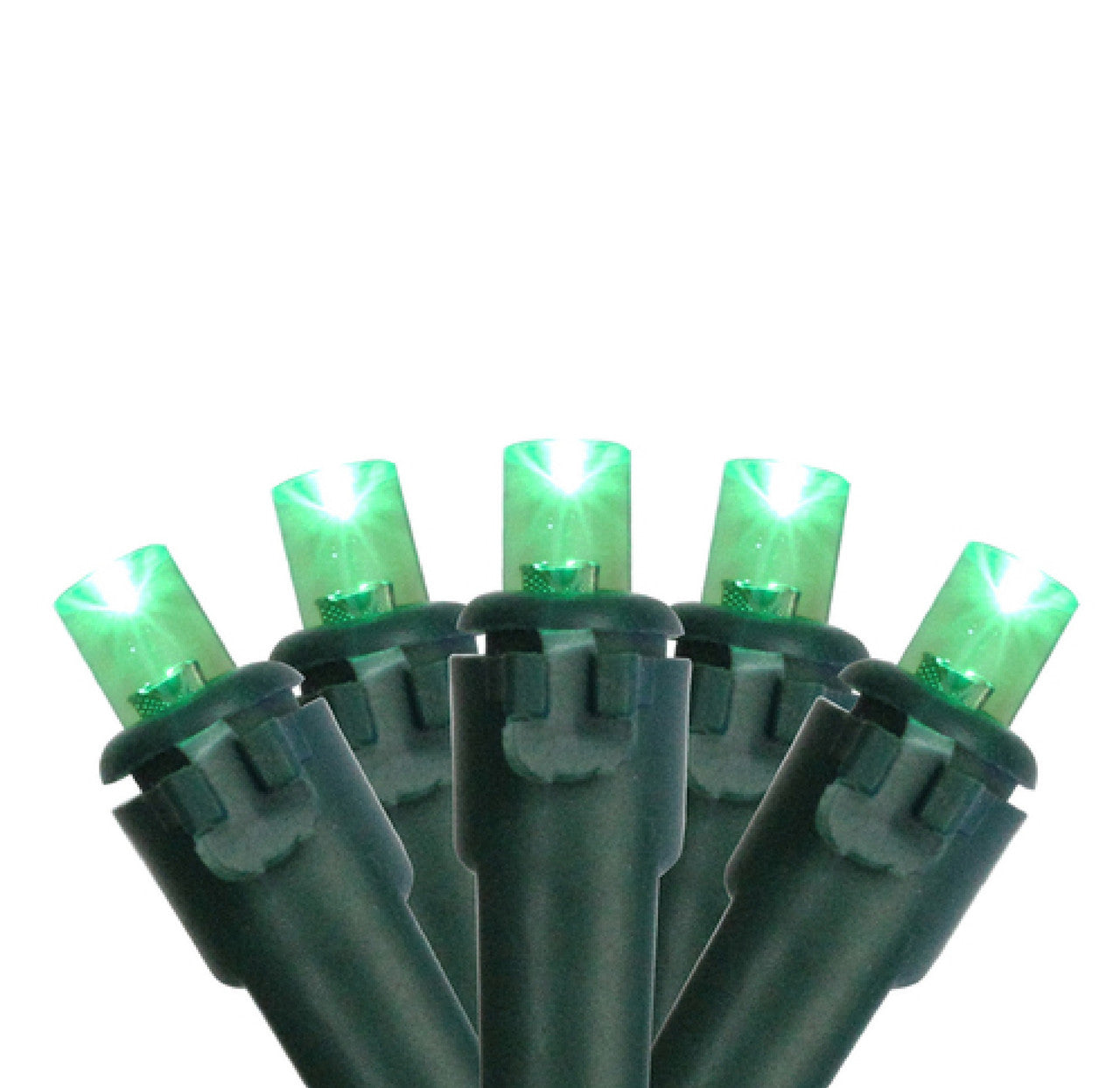 Green LED Wide Angle Christmas Net Lights 4' x 6' for St Patrick's Day