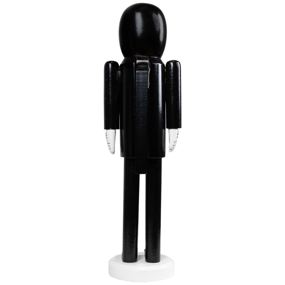 Standing Wooden Skeleton Nutcracker 14&quot;