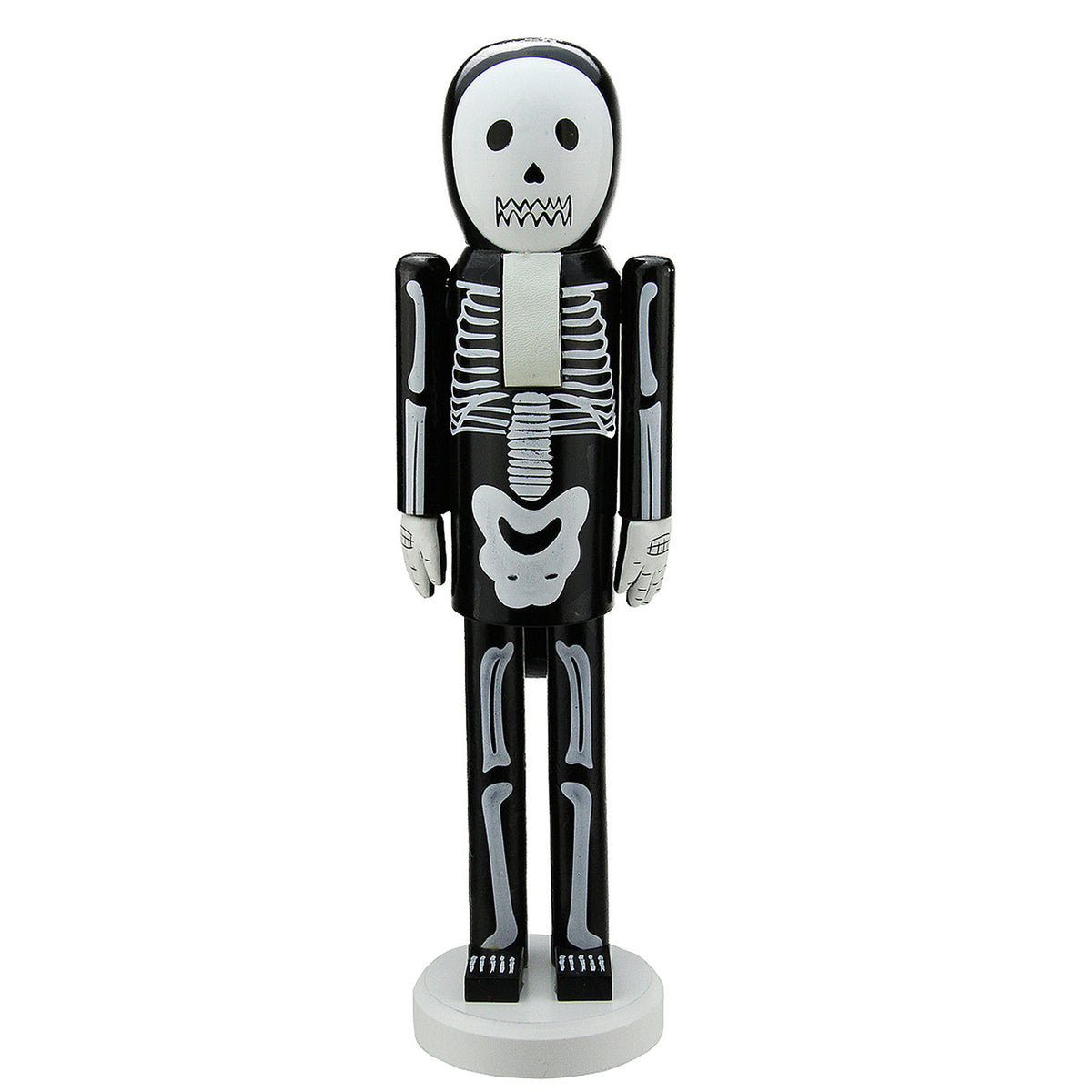 Halloween Nutcracker14&quot; Black and White Skeleton