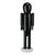 Halloween Nutcracker14" Black and White Skeleton