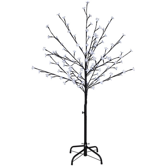 4ft Sakura Cherry Blossom Tree Pre-Lit White LEDs