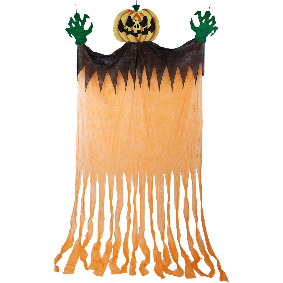 Halloween Hanging Decoration  11&#39; Scary Jack-O-Lantern