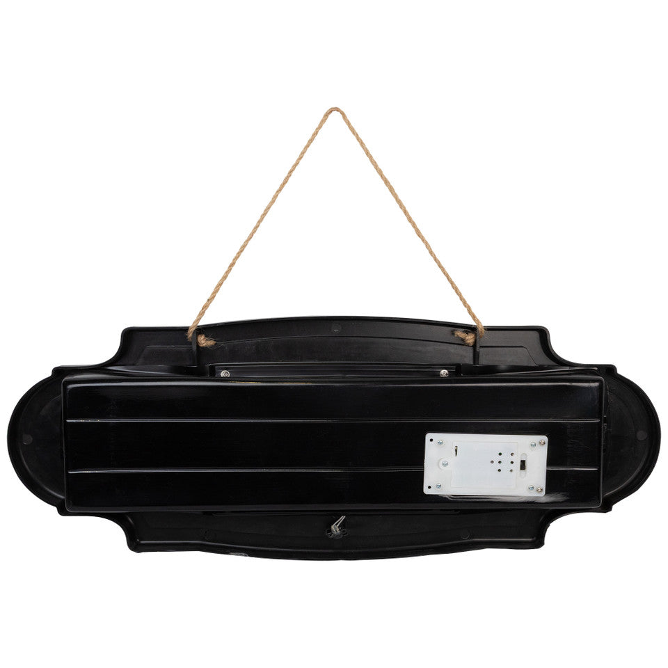 Animated Spooky Halloween Sign for Indoor Outdoor Decor